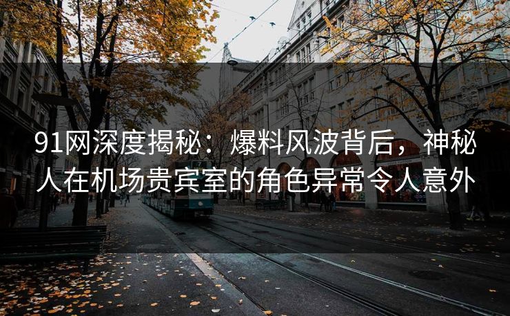 91网深度揭秘：爆料风波背后，神秘人在机场贵宾室的角色异常令人意外